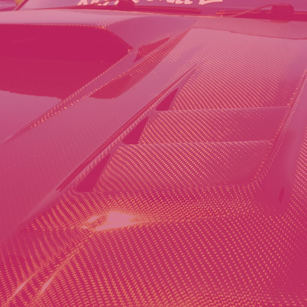 Carbon fibre composite bodywork, representing advanced manufacturing
