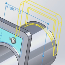 Steps in the manufacture of a composite part